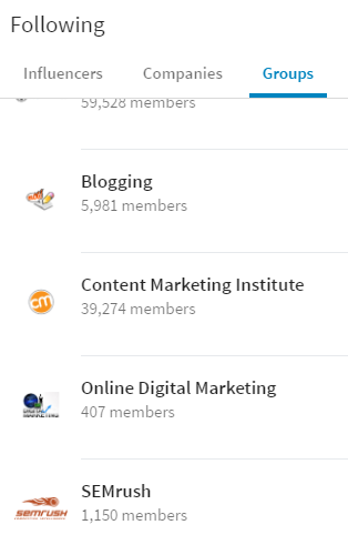 LinkedIn Groups - Place for Professionals in the Same Industry!